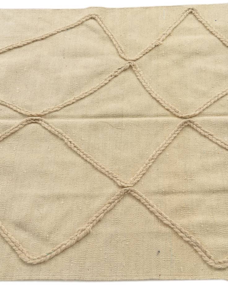 Detail image of  3' 5 x 5' 1  Hand Knotted Moroccan Wool Rug