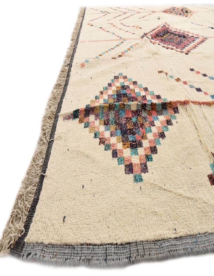 Detail image of 12' 2 x 14' 11 Hand Knotted Moroccan Wool Rug