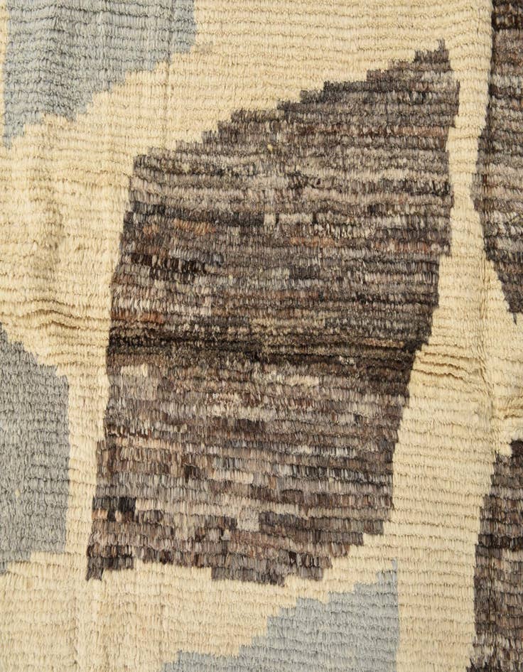 Detail image of  8' 5 x 10' 5  Hand Knotted Moroccan Wool Rug