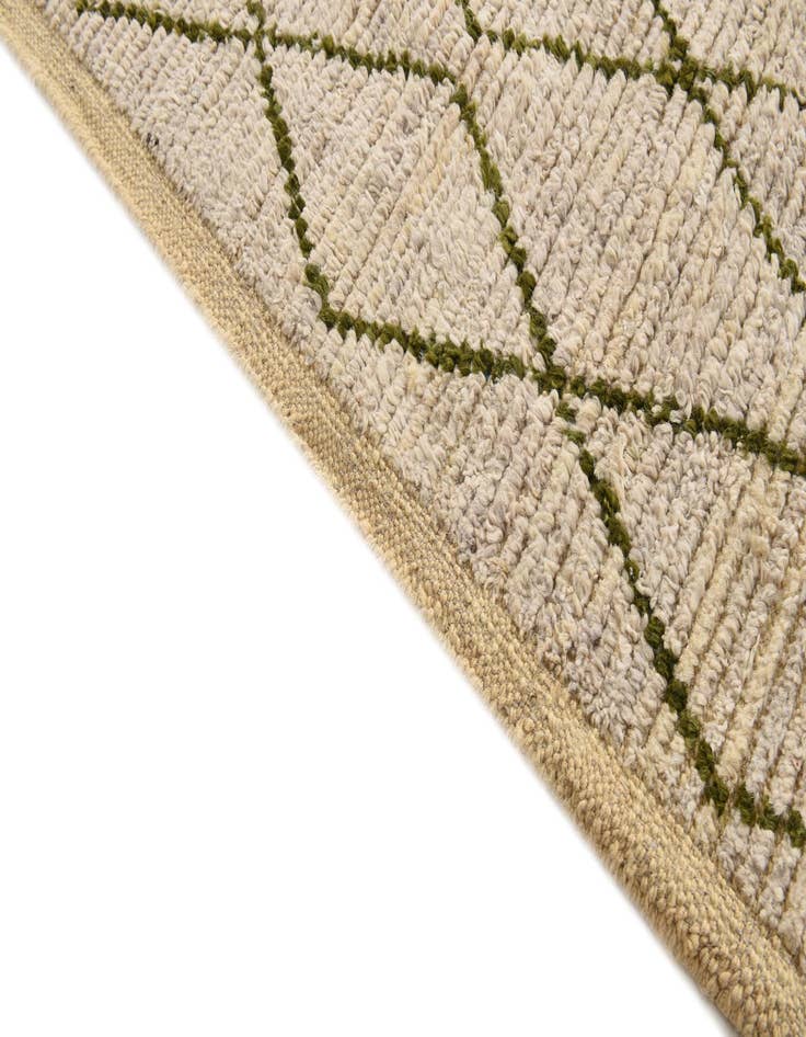 Detail image of  8' 2 x 10' 5  Hand Knotted Moroccan Wool Rug