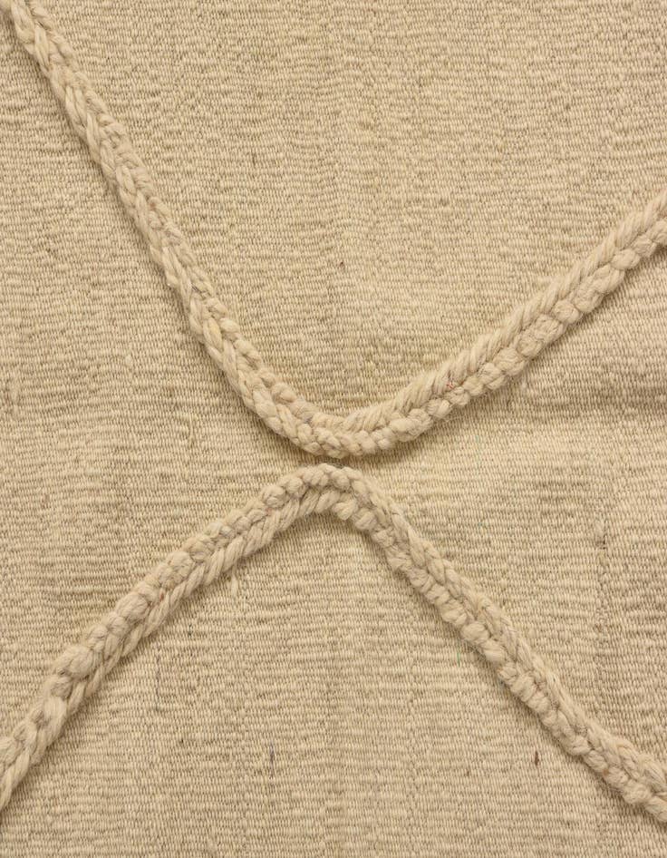 Detail image of  3' 5 x 5' 1  Hand Knotted Moroccan Wool Rug