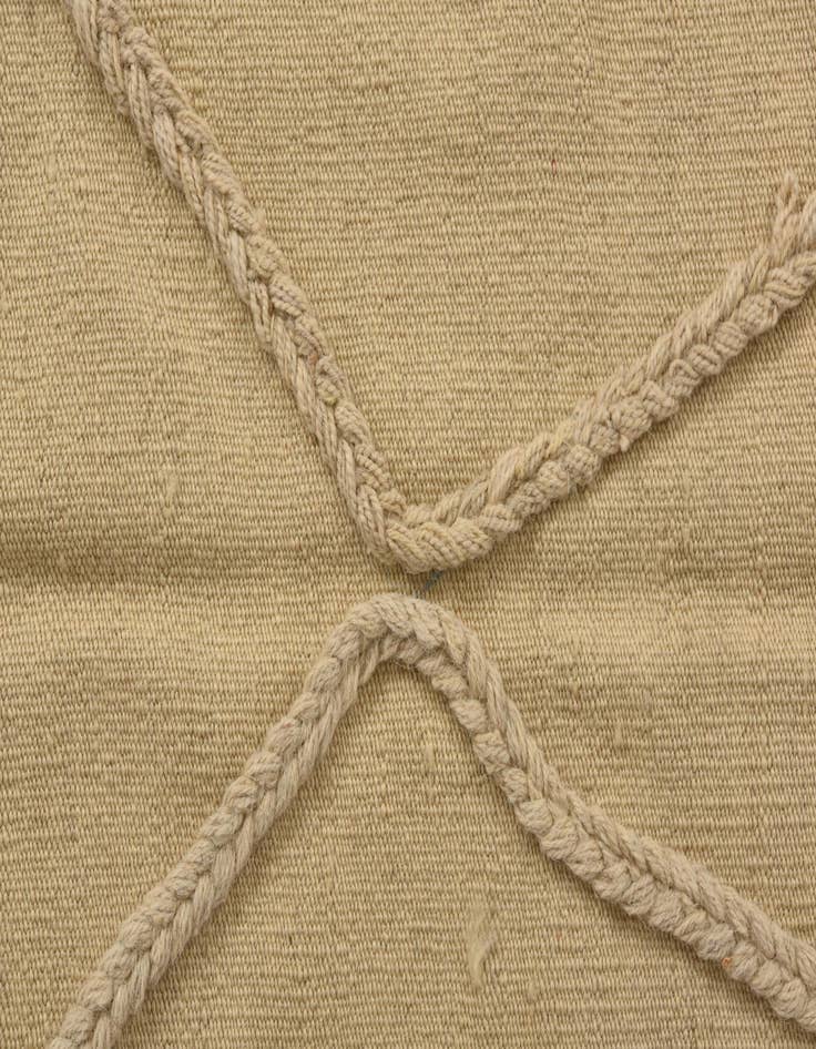 Detail image of  3' 6 x 6' 5  Hand Knotted Moroccan Wool Rug