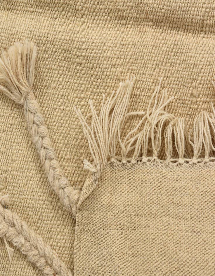 Detail image of  3' 6 x 6' 5  Hand Knotted Moroccan Wool Rug