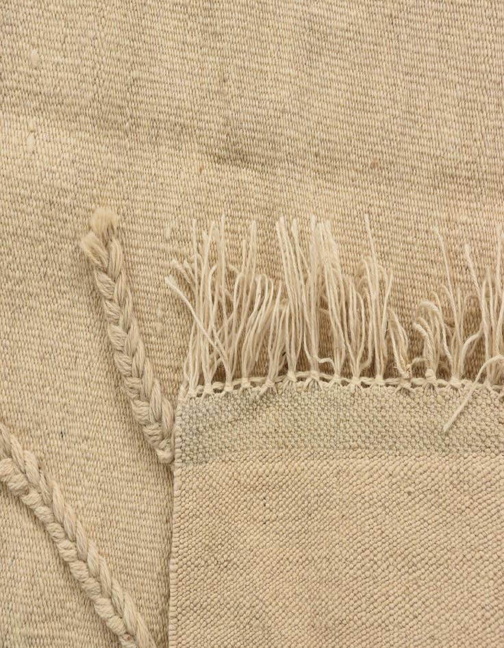 Detail image of  3' 5 x 5' 2  Hand Knotted Moroccan Wool Rug