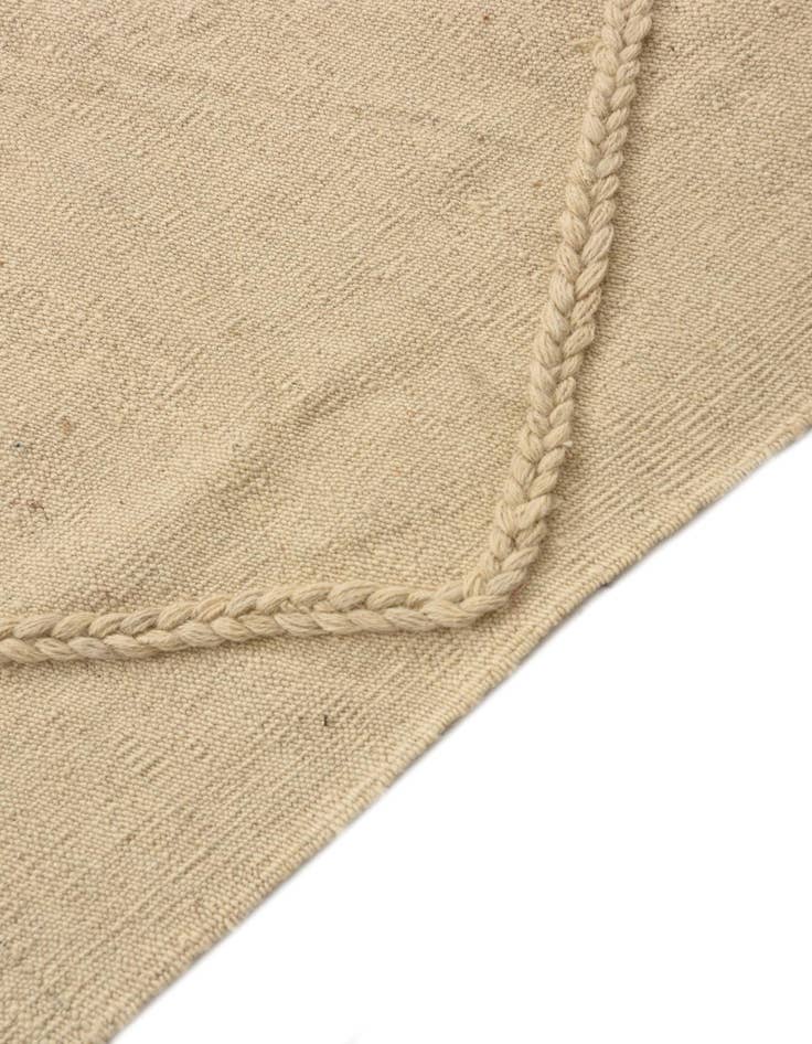 Detail image of  3' 5 x 4' 10  Hand Knotted Moroccan Wool Rug