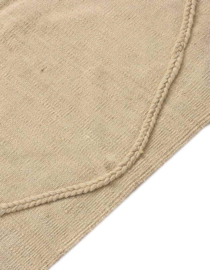 Detail image of  3' 5 x 4' 11  Hand Knotted Moroccan Wool Rug