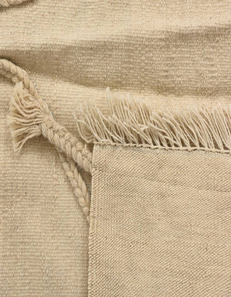 Detail image of  3' 5 x 4' 11  Hand Knotted Moroccan Wool Rug