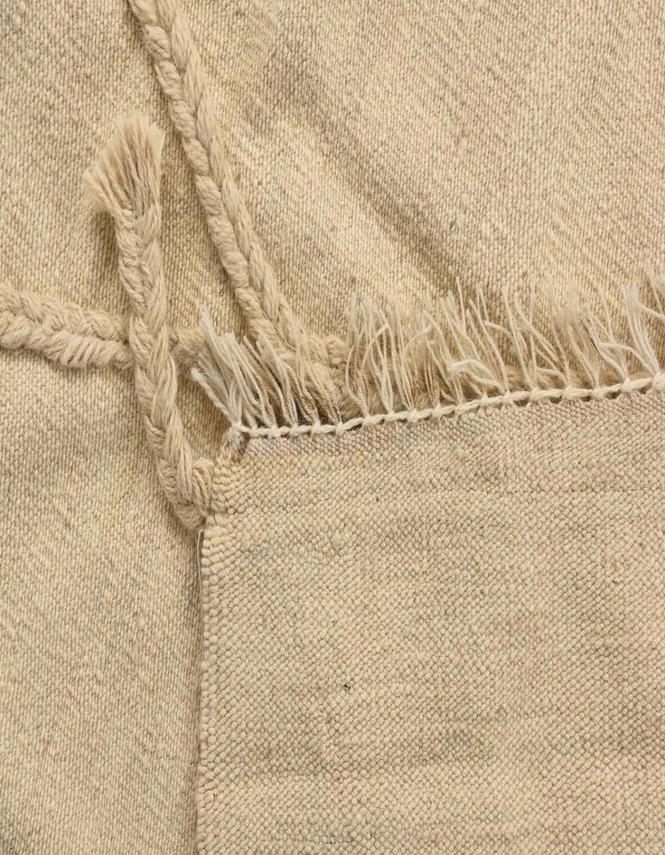 Detail image of  3' 7 x 5' 10  Hand Knotted Moroccan Wool Rug