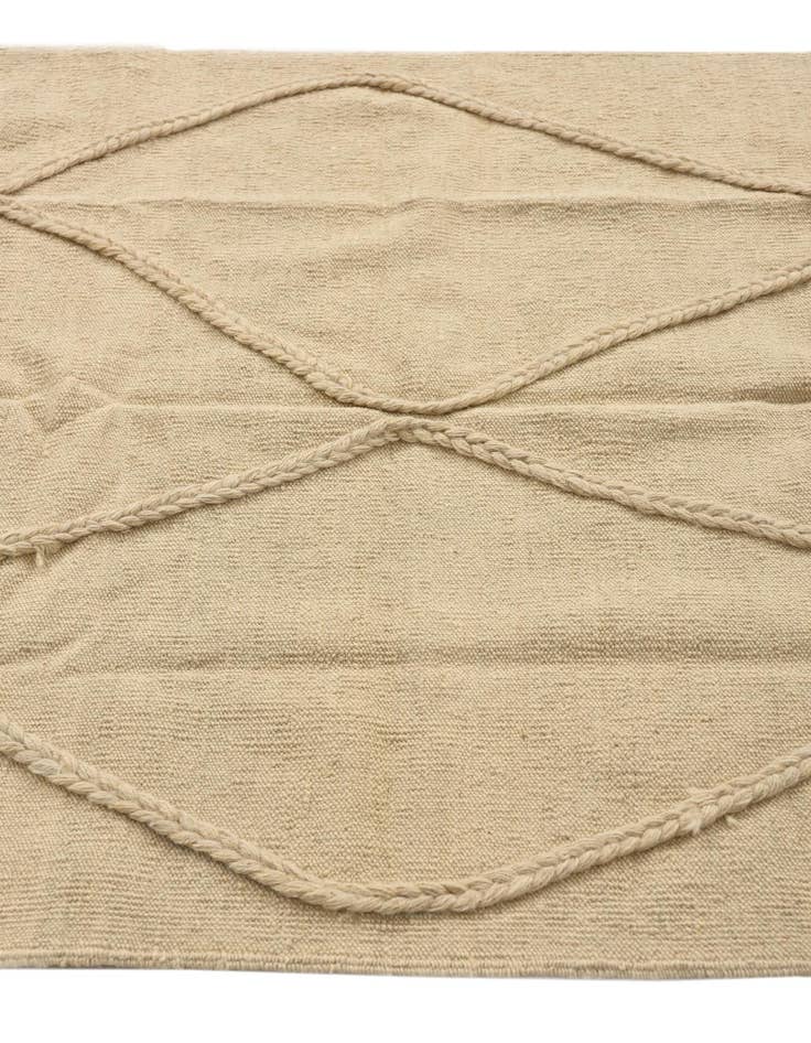 Detail image of  3' 4 x 5' 1  Hand Knotted Moroccan Wool Rug