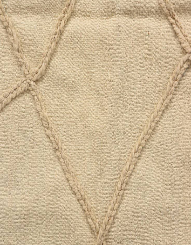 Detail image of  3' 7 x 5' 1  Hand Knotted Moroccan Wool Rug