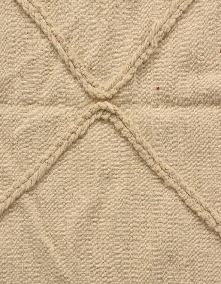 Detail image of  3' 7 x 4' 11  Hand Knotted Moroccan Wool Rug