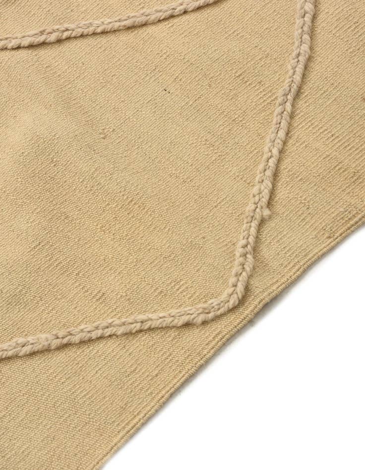 Detail image of  3' 6 x 4' 10  Hand Knotted Moroccan Wool Rug