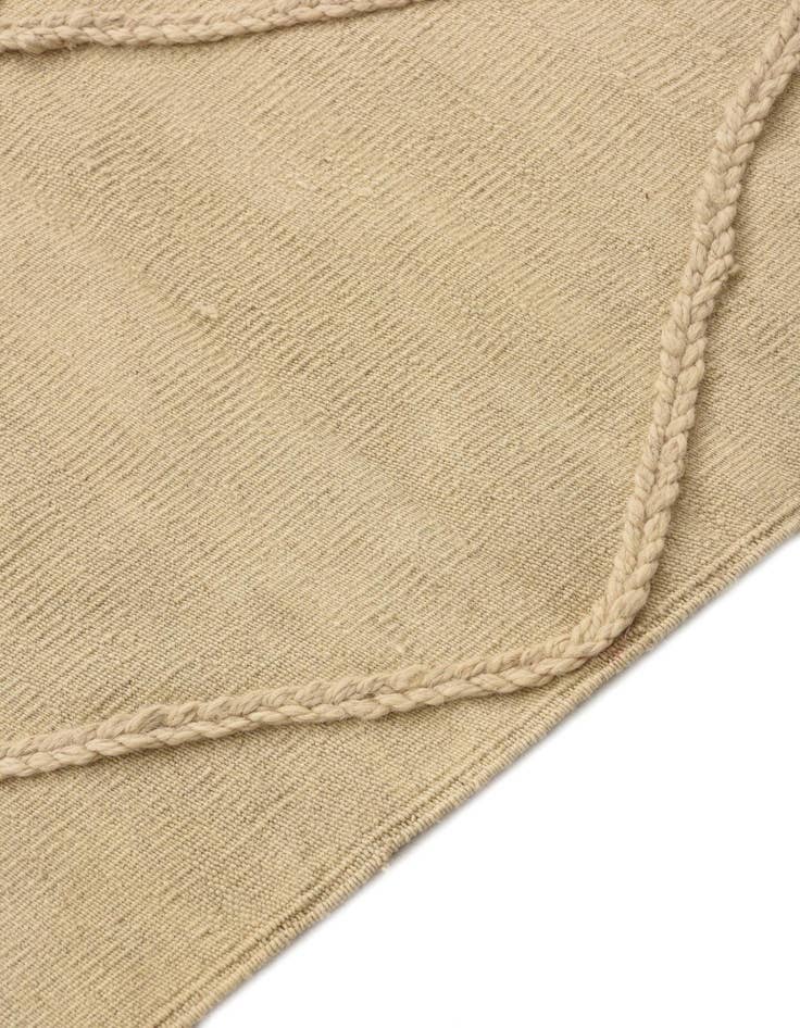 Detail image of  3' 6 x 5'  Hand Knotted Moroccan Wool Rug