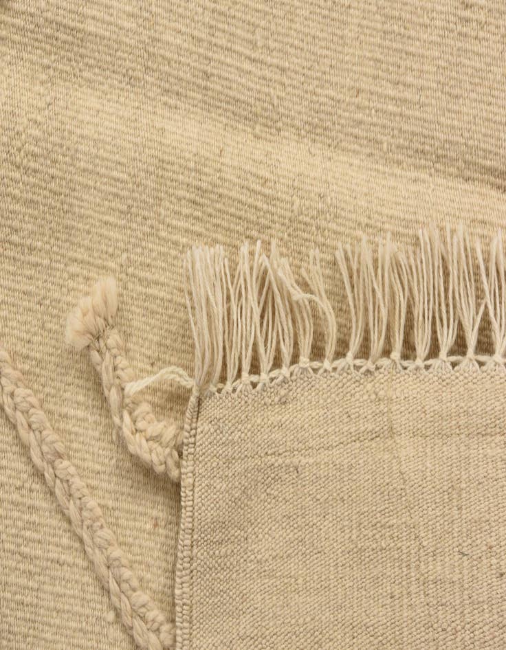 Detail image of  3' 6 x 5'  Hand Knotted Moroccan Wool Rug