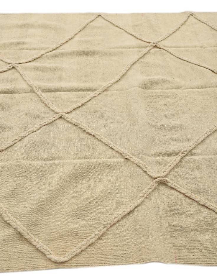 Detail image of  5' 7 x 7' 9  Hand Knotted Moroccan Wool Rug