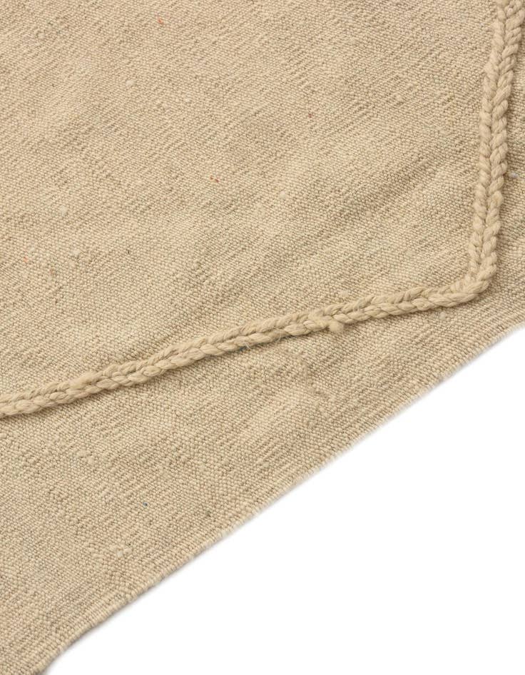 Detail image of  3' 4 x 4' 11  Hand Knotted Moroccan Wool Rug