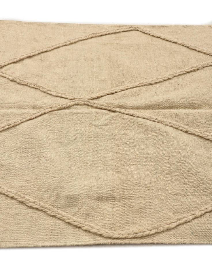 Detail image of  3' 4 x 5' 1  Hand Knotted Moroccan Wool Rug