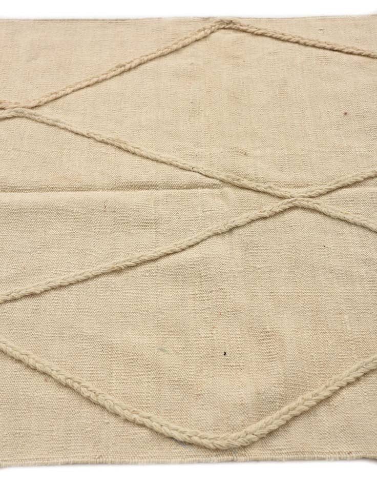 Detail image of  3' 4 x 5' 1  Hand Knotted Moroccan Wool Rug