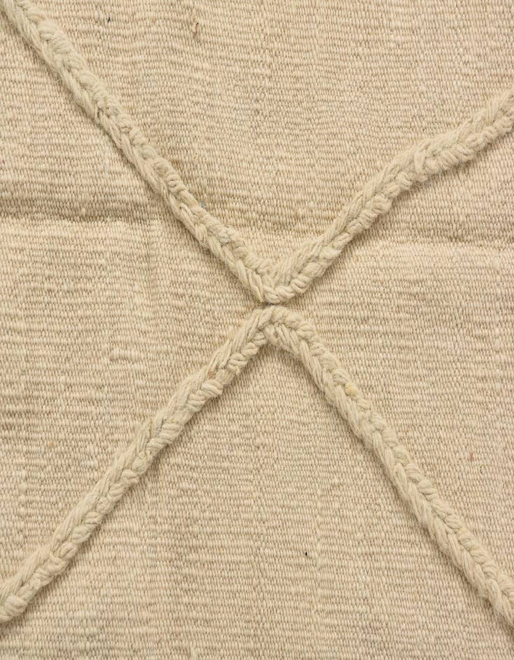 Detail image of  3' 4 x 5' 1  Hand Knotted Moroccan Wool Rug