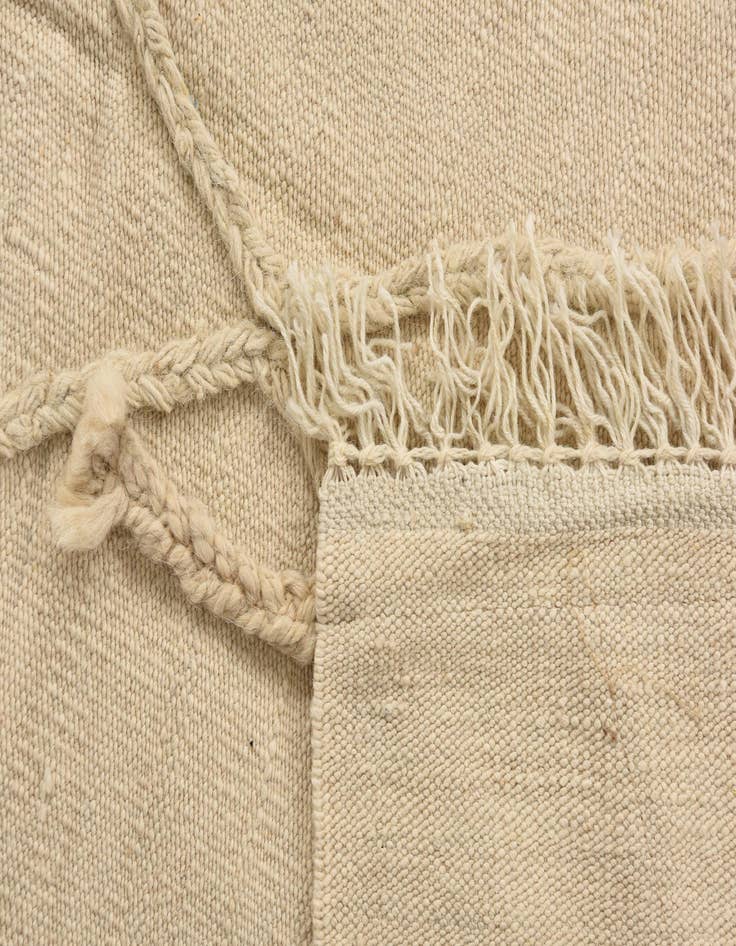 Detail image of  3' 4 x 5' 1  Hand Knotted Moroccan Wool Rug