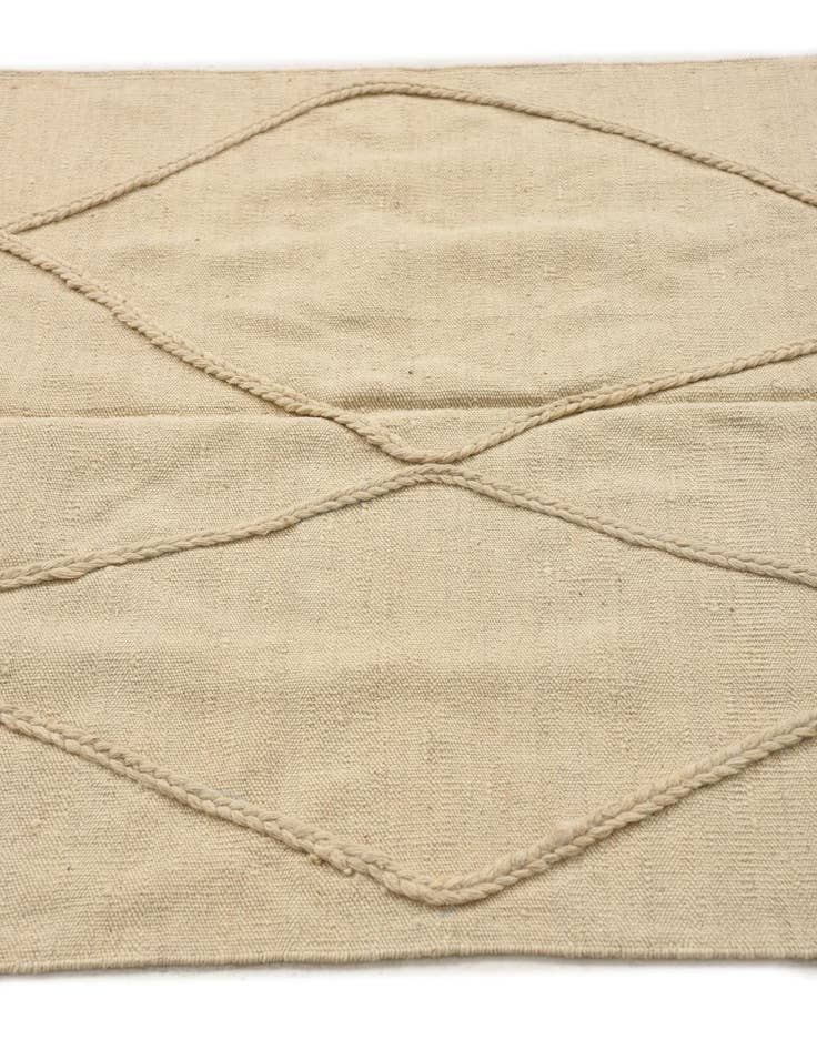 Detail image of  3' 6 x 5' 2  Hand Knotted Moroccan Wool Rug