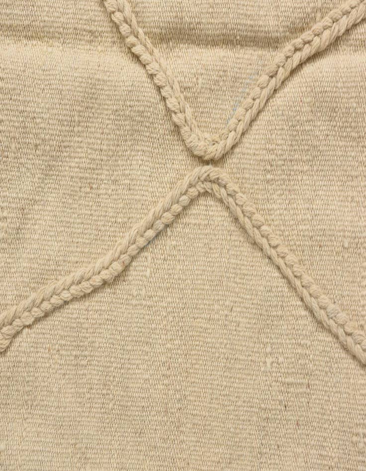 Detail image of  3' 6 x 5' 2  Hand Knotted Moroccan Wool Rug