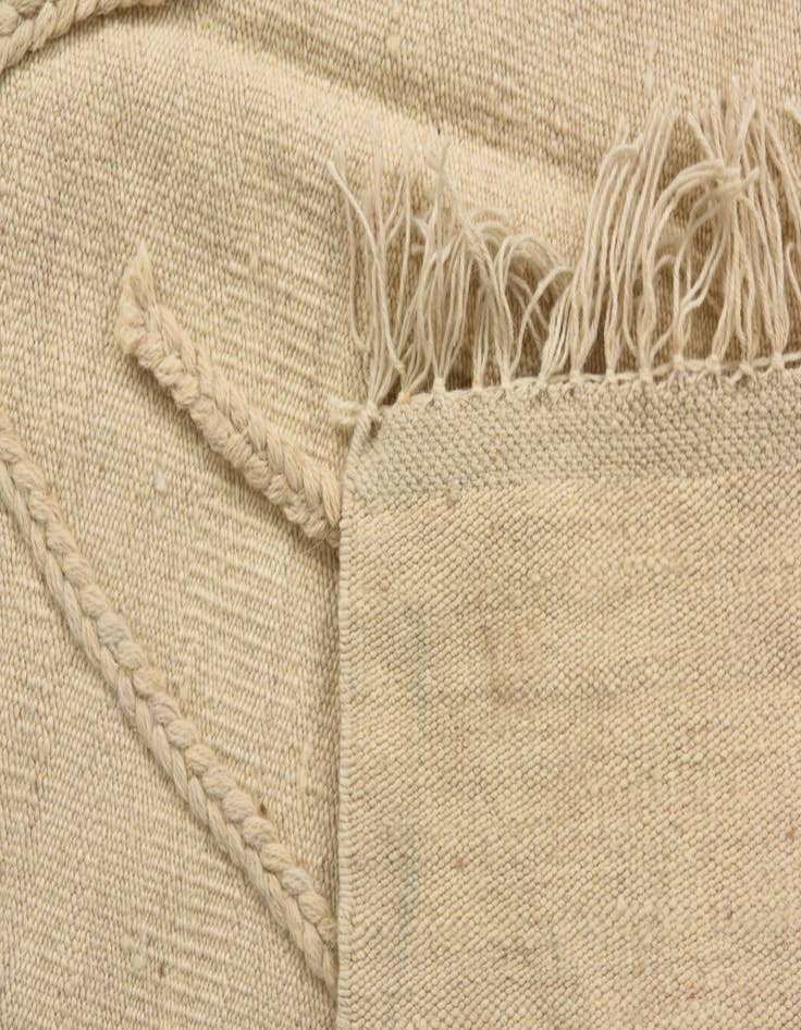 Detail image of  3' 6 x 5' 2  Hand Knotted Moroccan Wool Rug