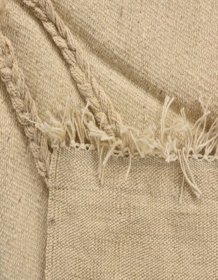 Detail image of  3' 7 x 4' 10  Hand Knotted Moroccan Wool Rug