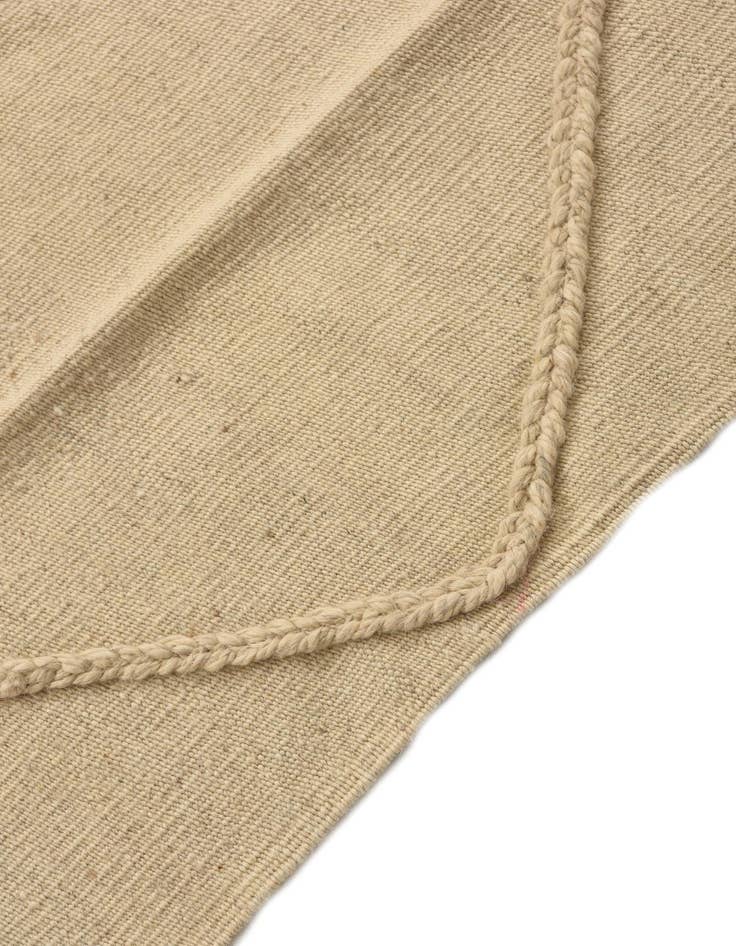 Detail image of  3' 4 x 4' 11  Hand Knotted Moroccan Wool Rug