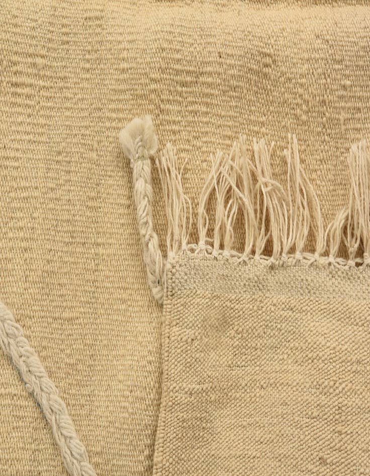 Detail image of  4' 1 x 6' 1  Hand Knotted Moroccan Wool Rug