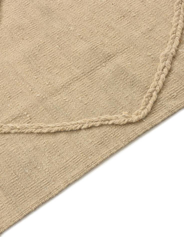 Detail image of  3' 7 x 4' 10  Hand Knotted Moroccan Wool Rug