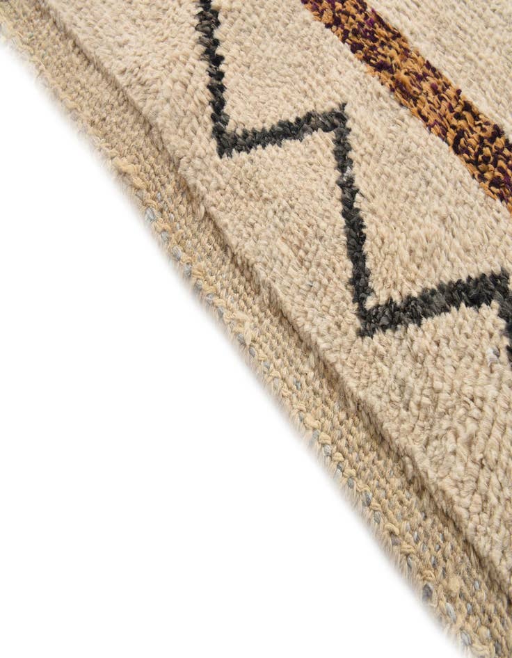 Detail image of  9' 4 x 13' 2  Hand Knotted Moroccan Wool Rug