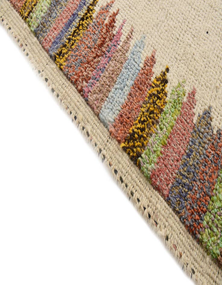 Detail image of  12' x 15' 9  Hand Knotted Moroccan Wool Rug