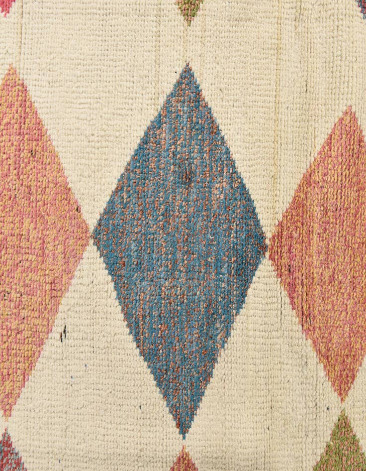 Detail image of  12' x 15' 9  Hand Knotted Moroccan Wool Rug