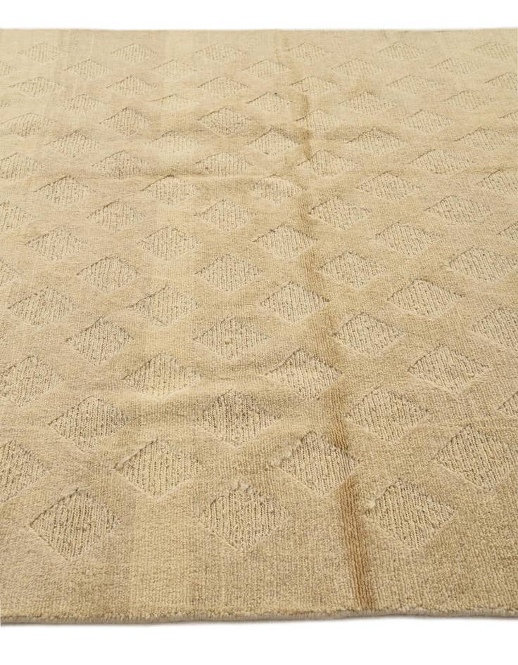 Detail image of  6' 3 x 9' 4  Hand Knotted Moroccan Wool Rug