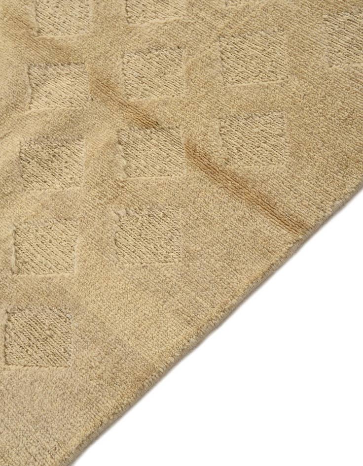 Detail image of  6' 3 x 9' 4  Hand Knotted Moroccan Wool Rug