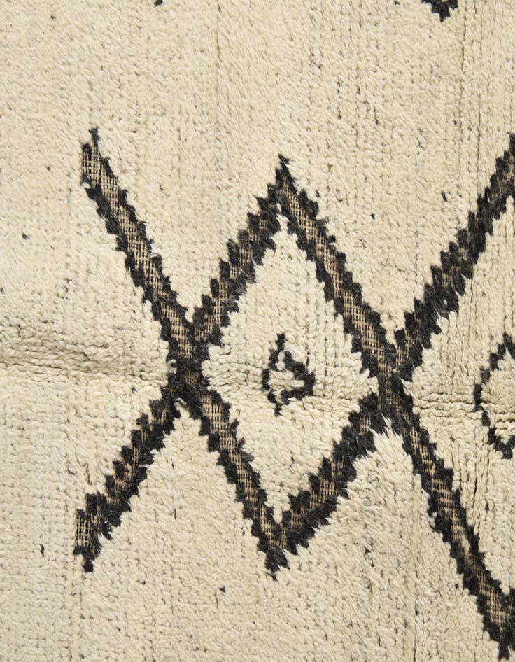 Detail image of  9' x 12' 7  Hand Knotted Moroccan Wool Rug