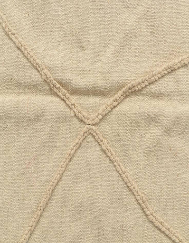 Detail image of  4' 3 x 6' 1  Hand Knotted Moroccan Wool Rug