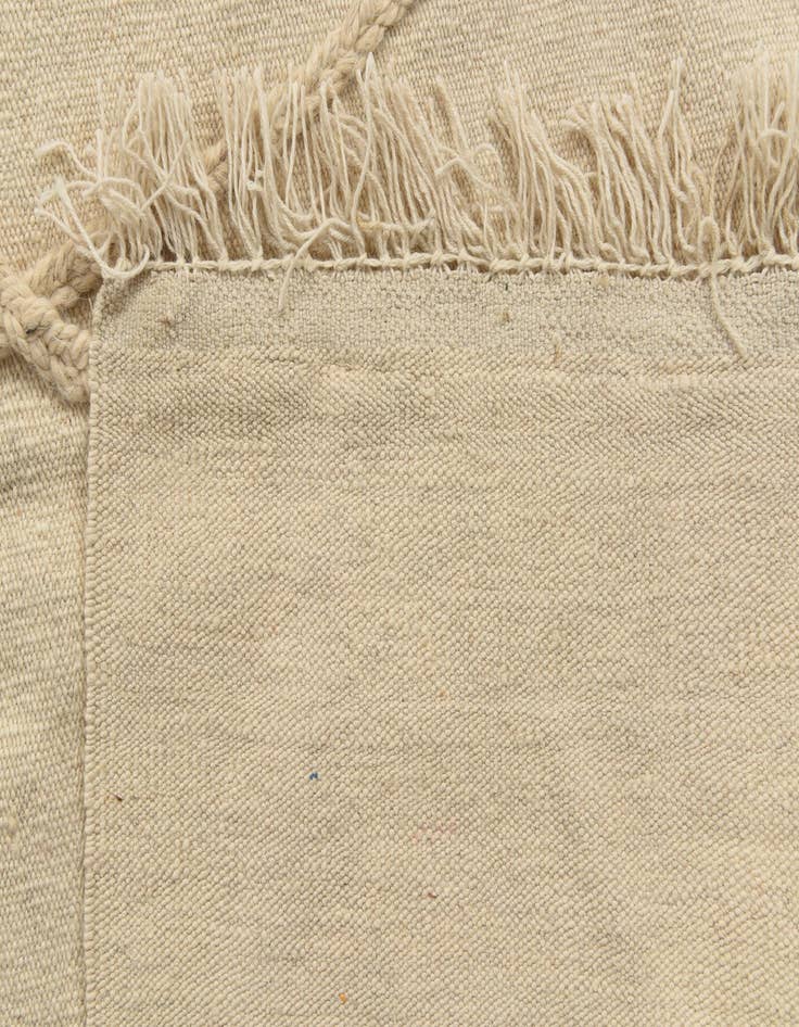 Detail image of  4' 3 x 6' 1  Hand Knotted Moroccan Wool Rug