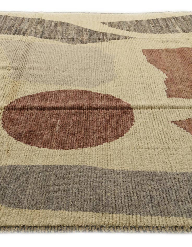 Detail image of  9' 1 x 12' 2  Hand Knotted Moroccan Wool Rug