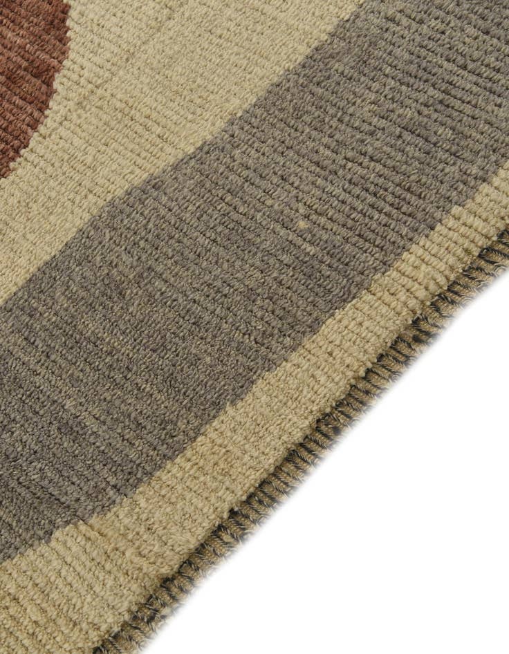 Detail image of  9' 1 x 12' 2  Hand Knotted Moroccan Wool Rug