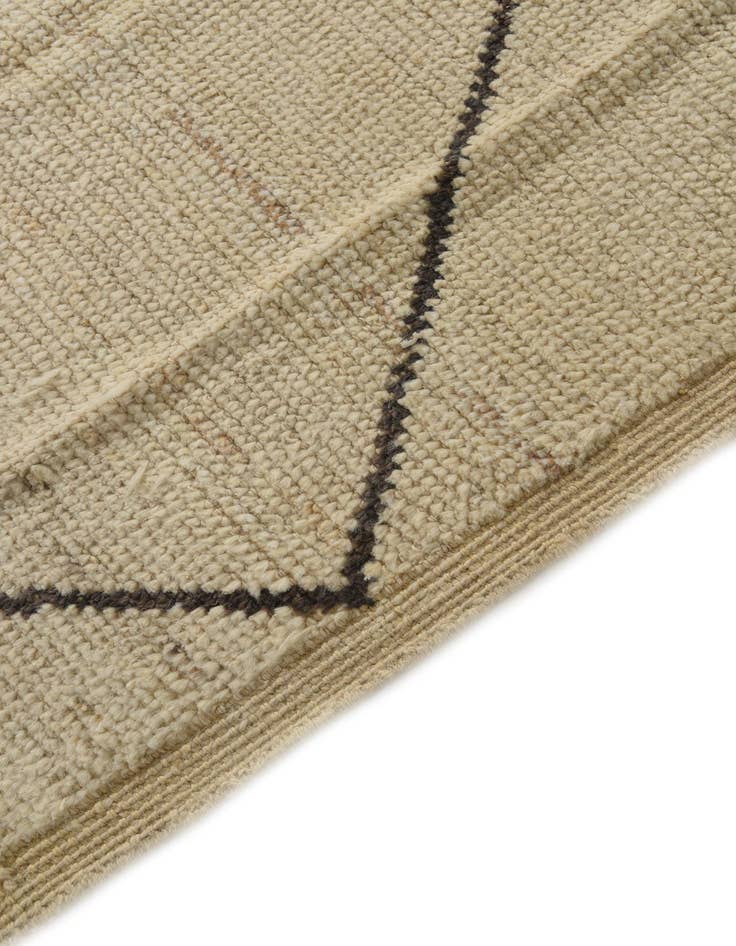 Detail image of  7' 10 x 10' 4  Hand Knotted Moroccan Wool Rug