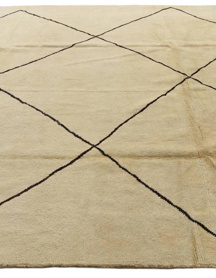 Detail image of  8' 2 x 10' 1  Hand Knotted Moroccan Wool Rug