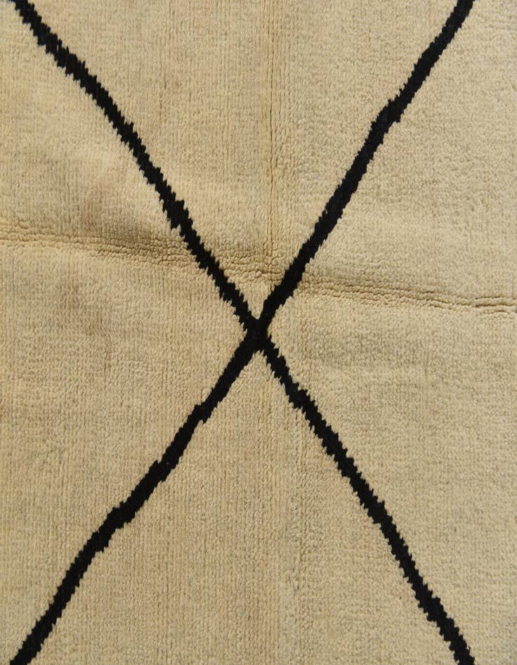 Detail image of  10' x 14' 5  Hand Knotted Moroccan Wool Rug