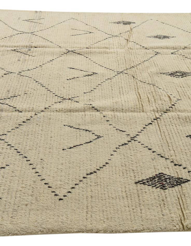 Detail image of  8' 1 x 11'  Hand Knotted Moroccan Wool Rug