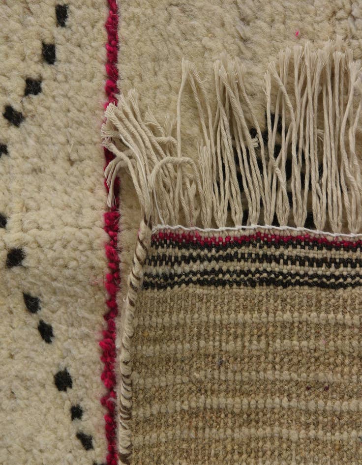 Detail image of  9' 2 x 12' 2  Hand Knotted Moroccan Wool Rug