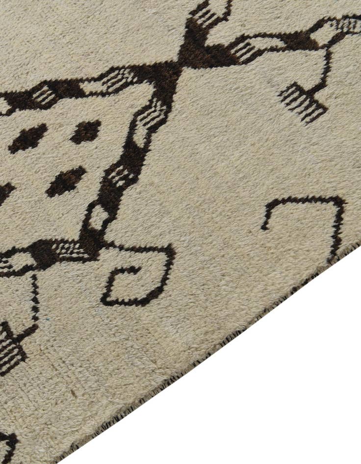 Detail image of  8' 3 x 9' 2  Hand Knotted Moroccan Wool Rug