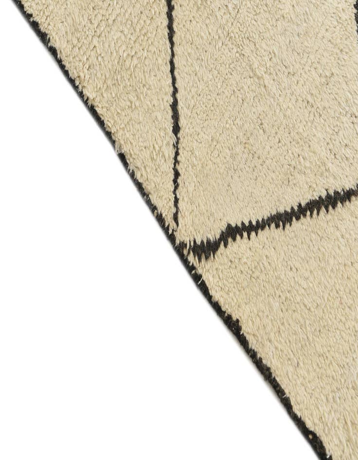 Detail image of  8' 3 x 9' 10  Hand Knotted Moroccan Wool Rug