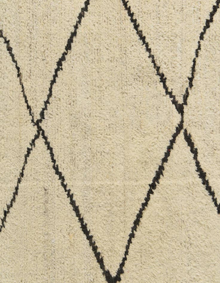 Detail image of  8' 3 x 9' 10  Hand Knotted Moroccan Wool Rug