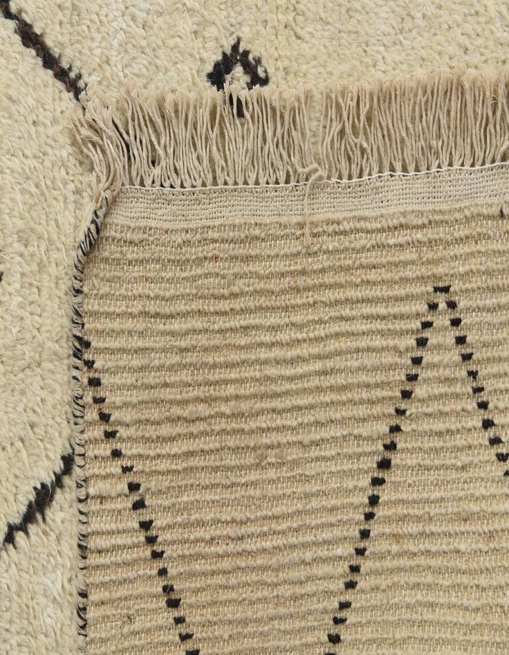 Detail image of  6' x 9' 3  Hand Knotted Moroccan Wool Rug